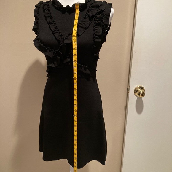 Zara Knit Ruffled Top Dress - Picture 6 of 11